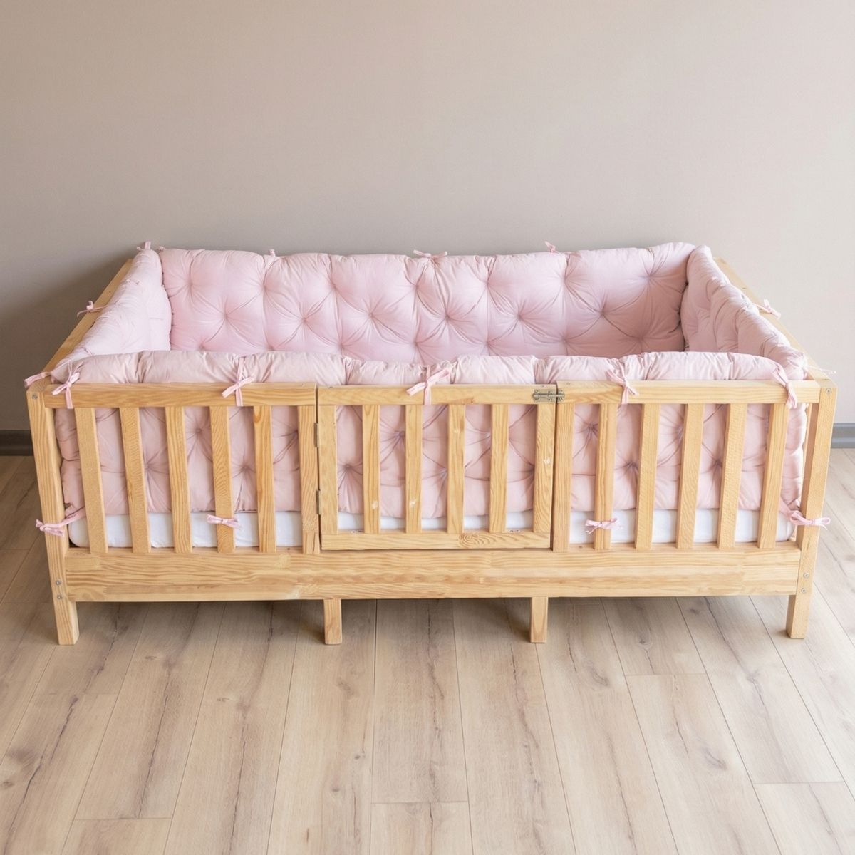 Kenar Koruma Minderi Buble Soft Toz Pembe