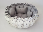 3'ü 1 Arada BabyNest Uyku ve Oyun Minderi Seti - 3 Figürlü Yastık Hediyeli Gri