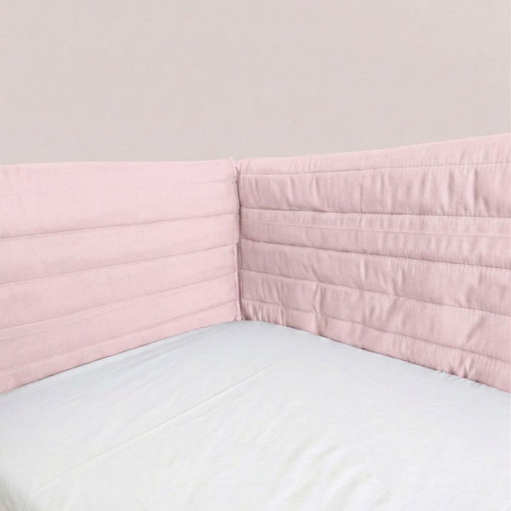 Toz Pembe Buble Full Kenar Koruma Takımı