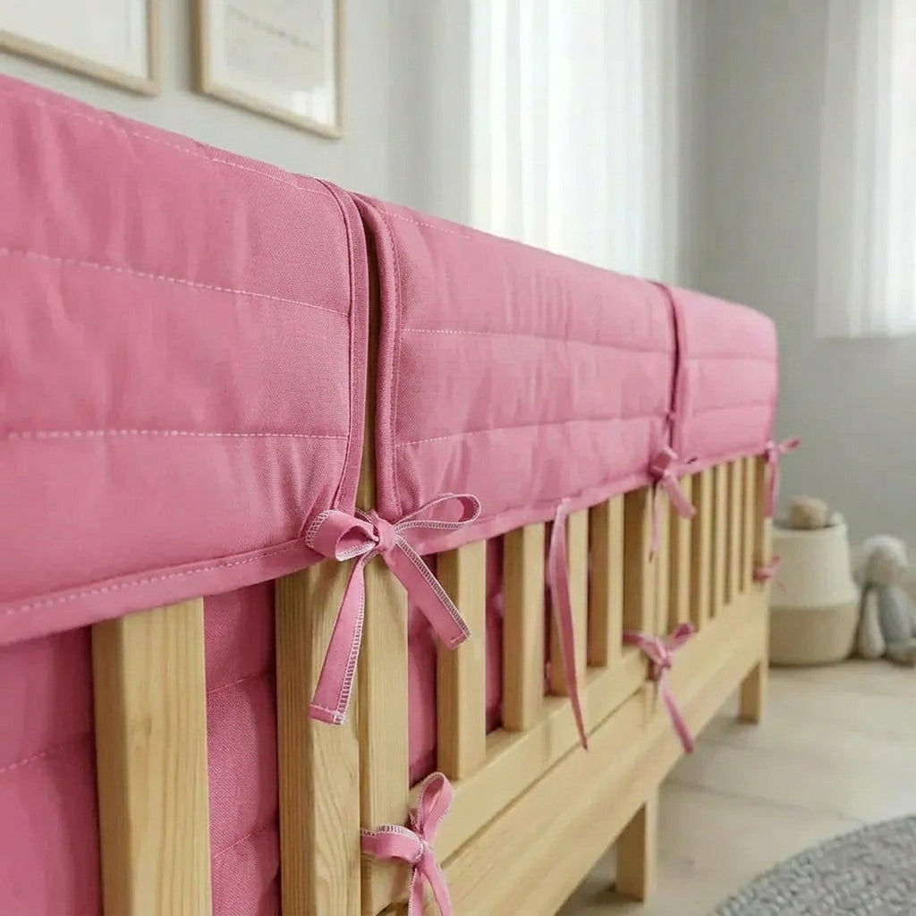 Şeker Pembe Buble Full Kenar Koruma Takımı
