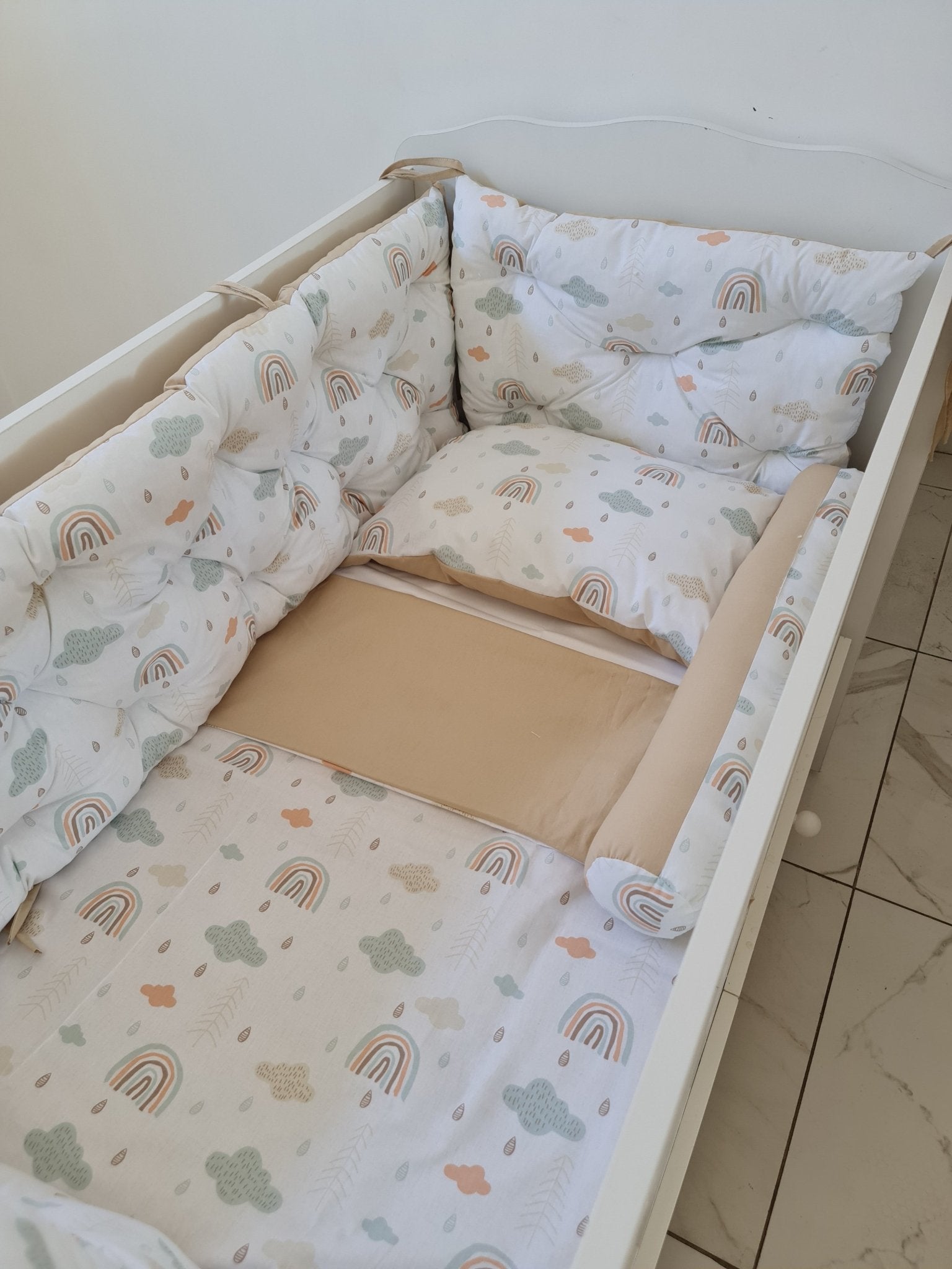 Bebek Beşik Kenar Koruma Takımı | Ossa Tasarım