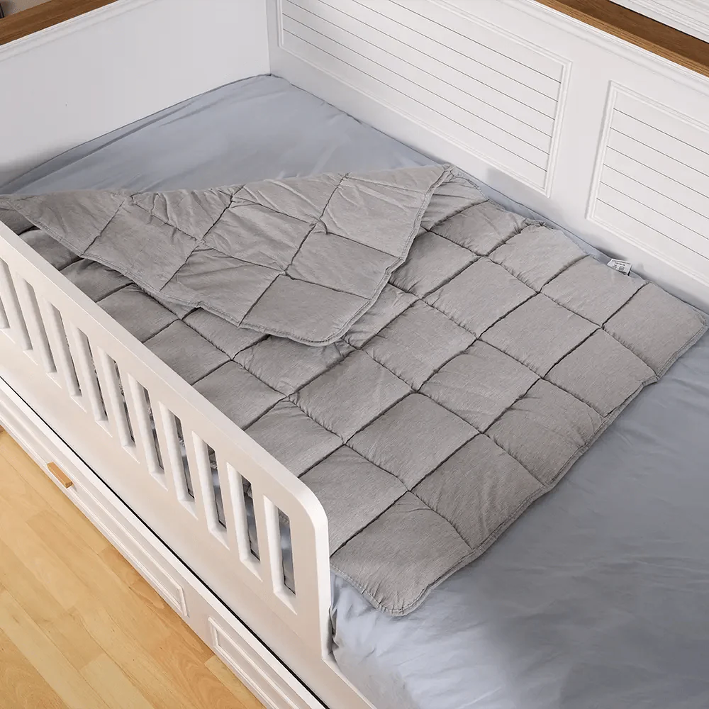 Organik Yün Bebek Yorganı Gri | Ossa Tasarım