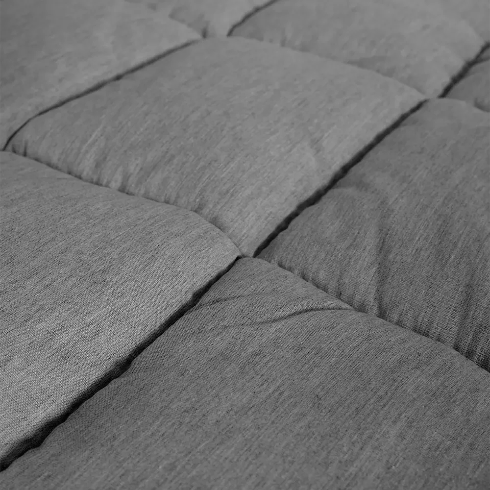 Organik Yün Bebek Yorganı Gri | Ossa Tasarım