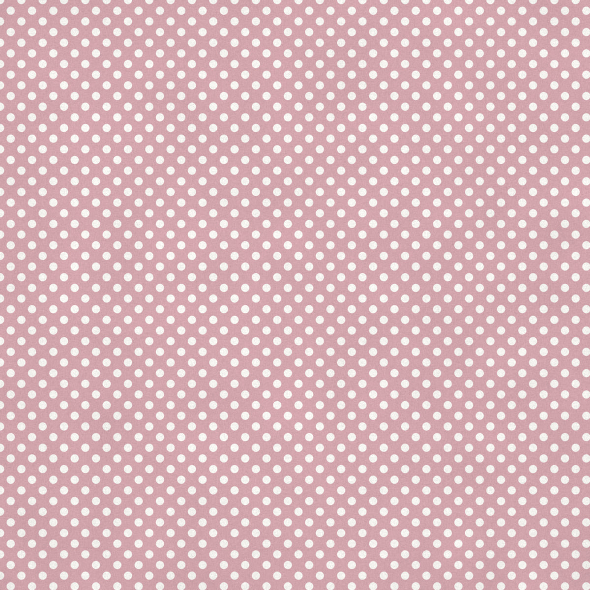 Pudra Pembe Puantiye desenli pamuk kumaş - Ossa Tasarım